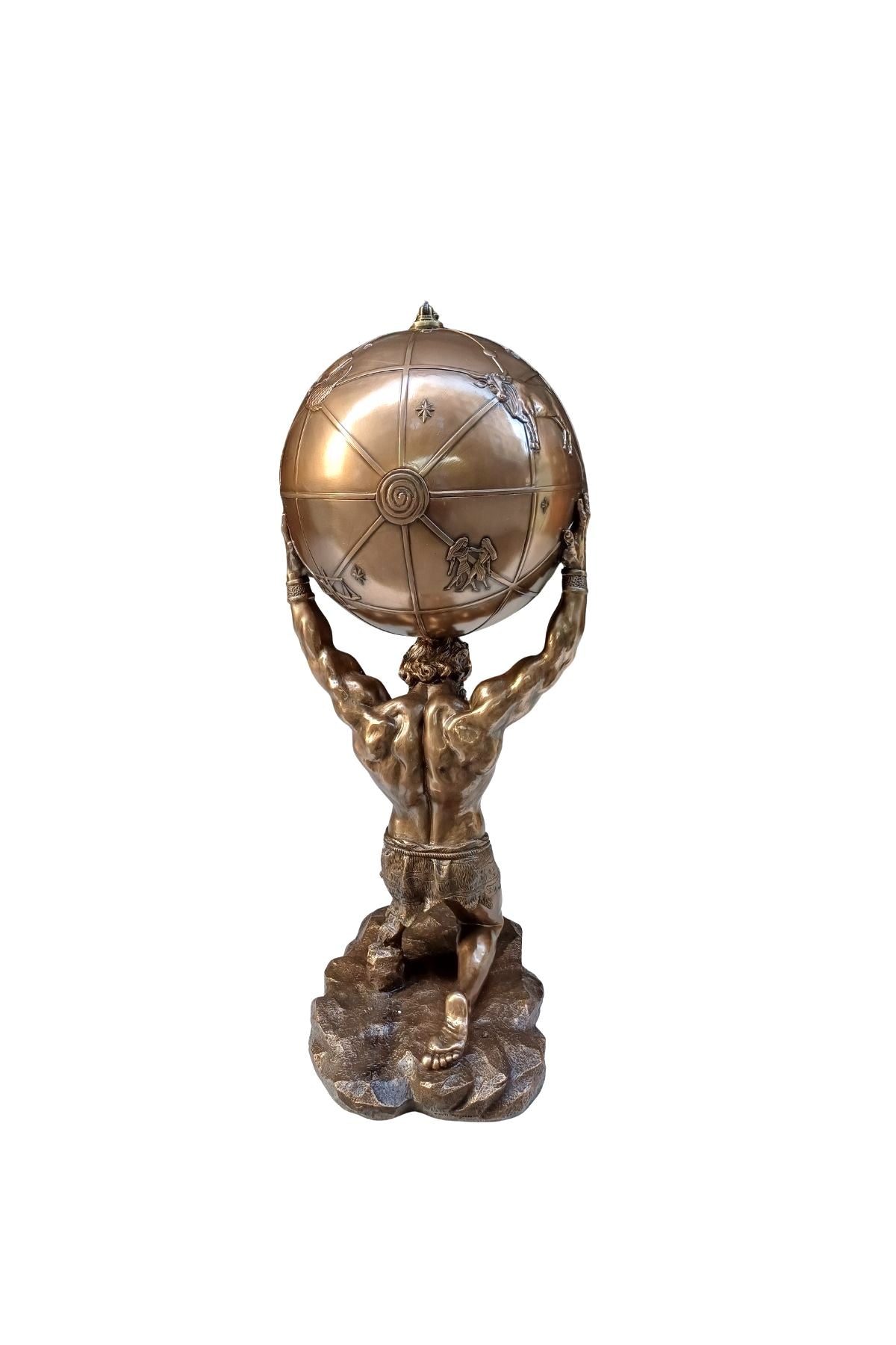 Veronese Atlas Heykeli Büyük Boy ve Gizli Kutu - WU75707V1