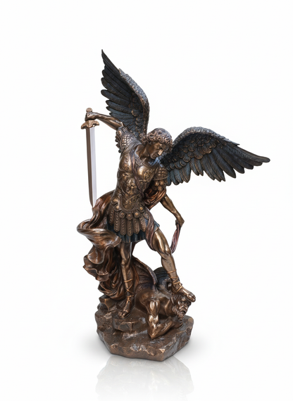 Veronese Başmelek St. Michael (Mikail) Büyük Boy Heykel – WU74552V4