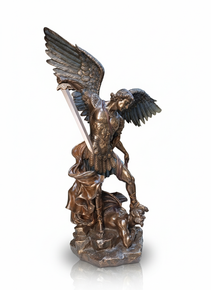 Veronese Başmelek St. Michael (Mikail) Büyük Boy Heykel – WU74552V4