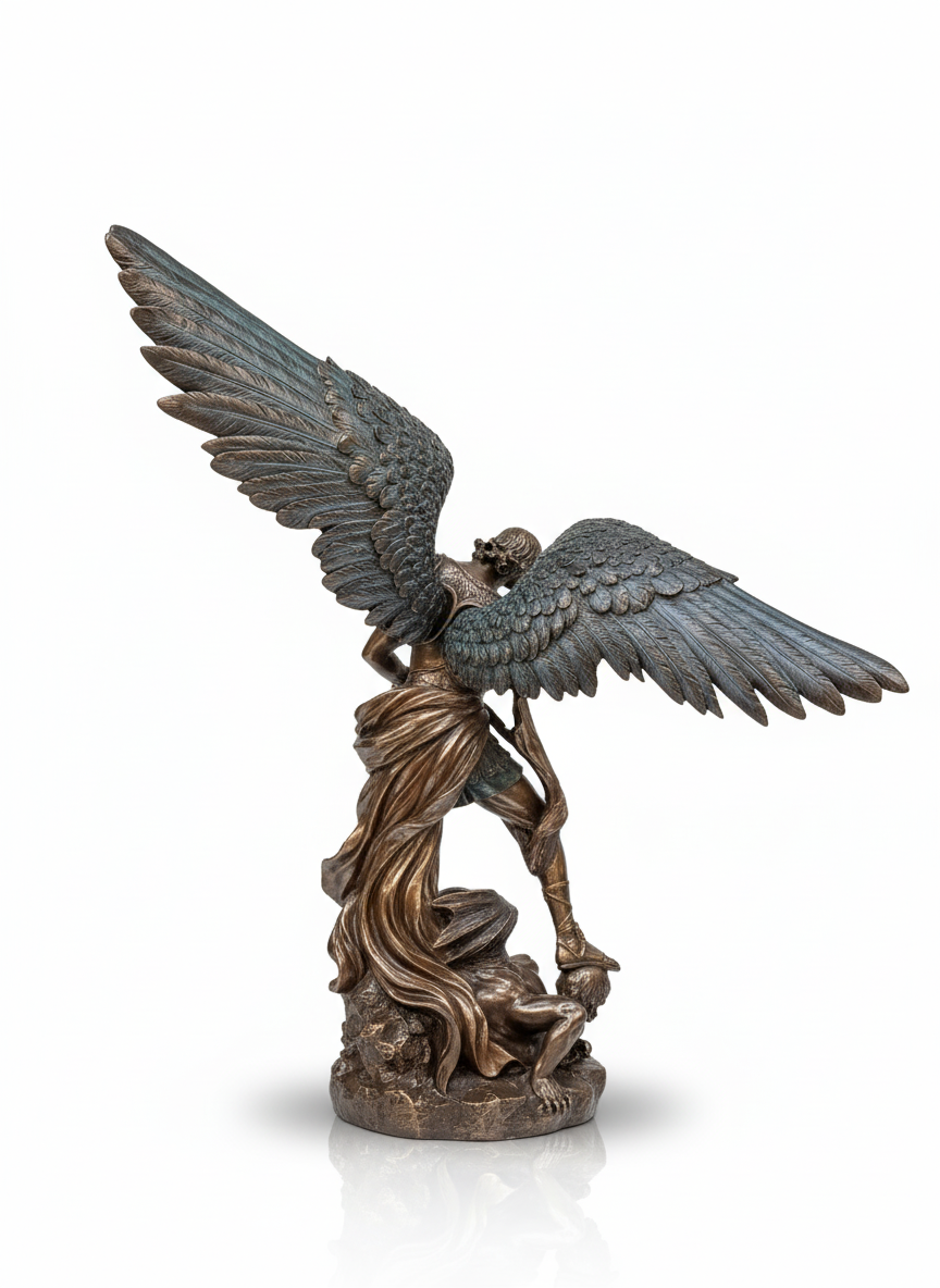 Veronese Başmelek St. Michael (Mikail) Büyük Boy Heykel – WU74552V4