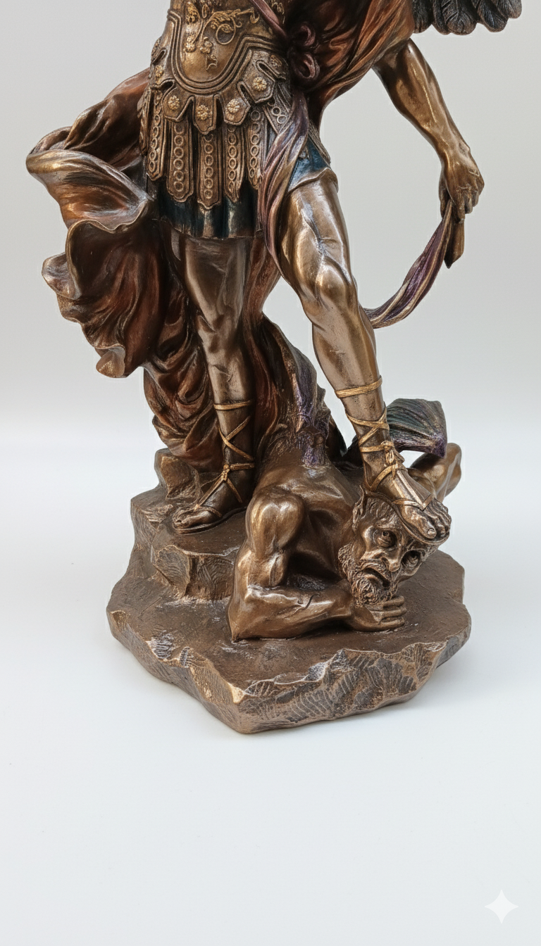 Veronese Başmelek St. Michael (Mikail) Büyük Boy Heykel – WU74552V4