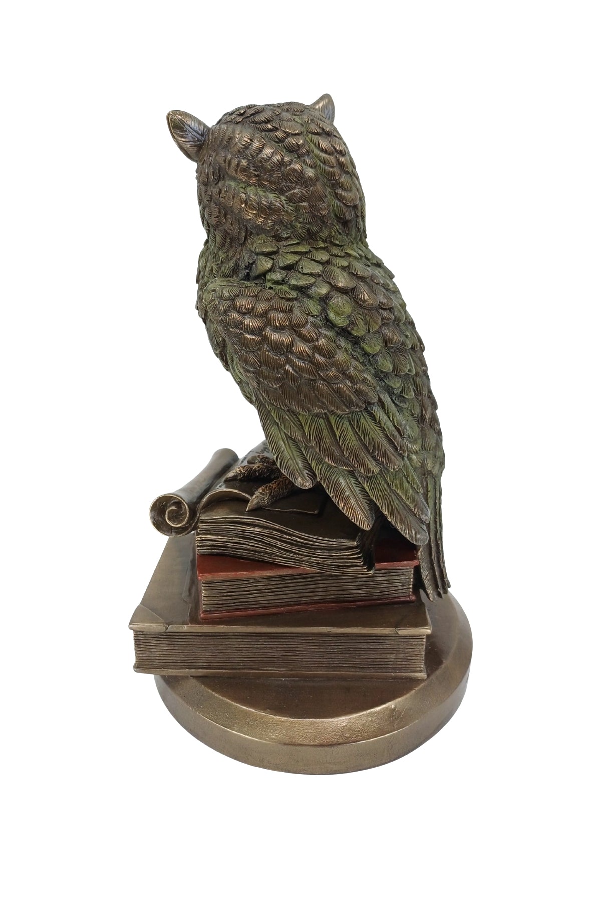 Veronese Bilge Baykuş Bronz Kaplama Biblo - WU75033A4