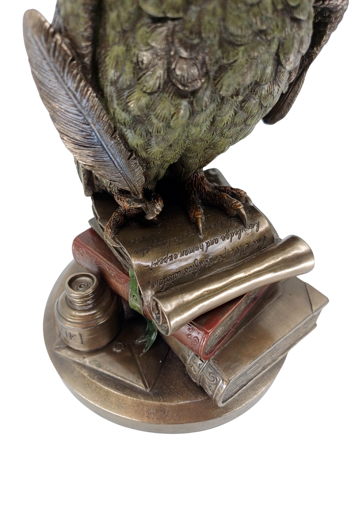 Veronese Bilge Baykuş Bronz Kaplama Biblo - WU75033A4