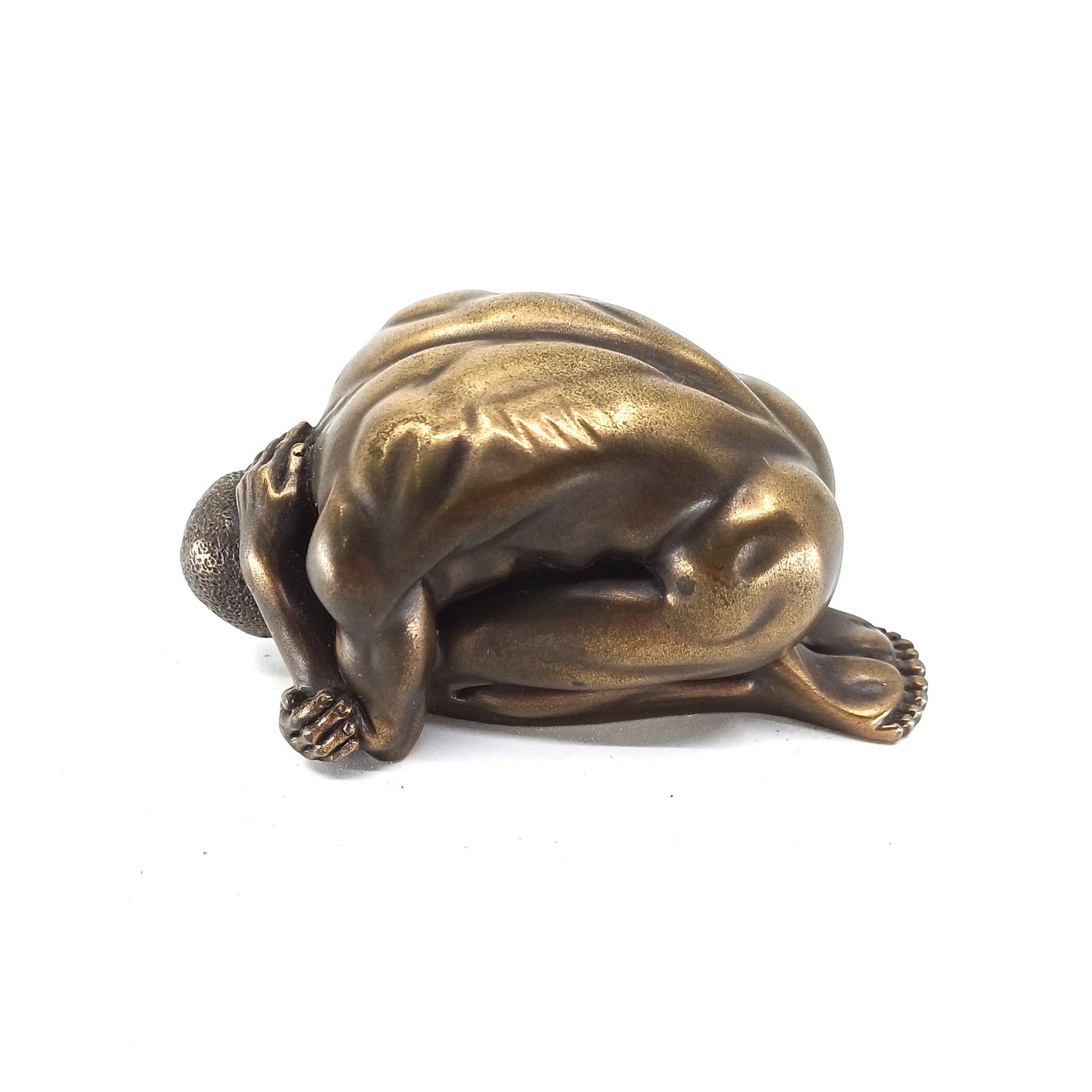 Veronese Bronz Kaplama Mini Erkek Nü Heykeli | WU72022A1