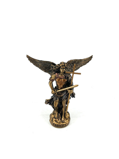 Veronese Design 7'li Başmelekler Bronz Küçük Biblo Seti – (WU78392YP)