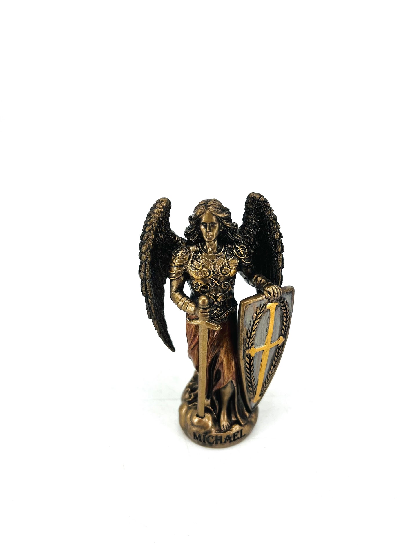 Veronese Design 7'li Başmelekler Bronz Küçük Biblo Seti – (WU78392YP)