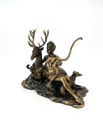 Veronese Design Diana Avcı Tanrıça Bronz Kaplama Heykeli – (WU74615A4)