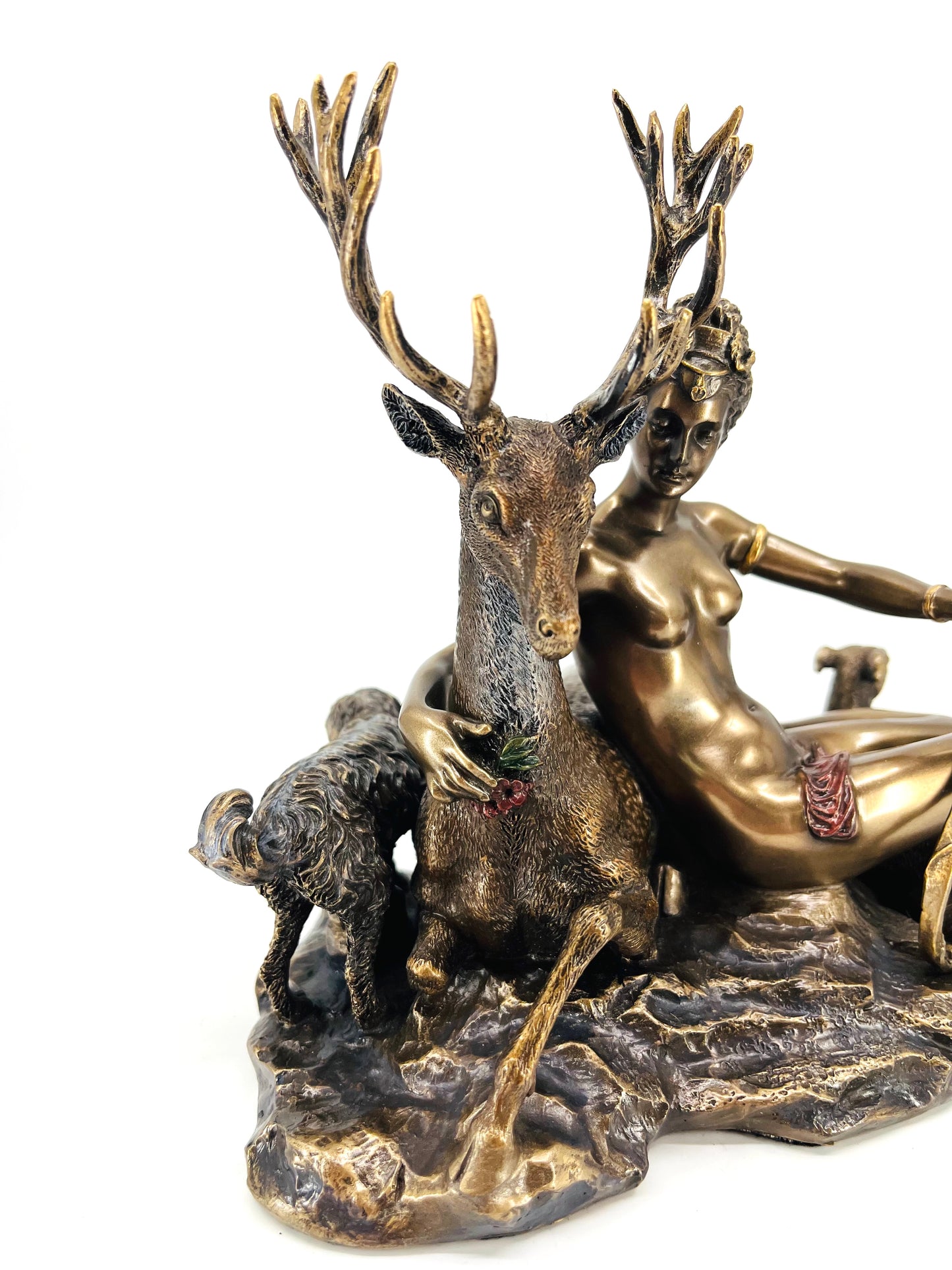 Veronese Design Diana Avcı Tanrıça Bronz Kaplama Heykeli – (WU74615A4)