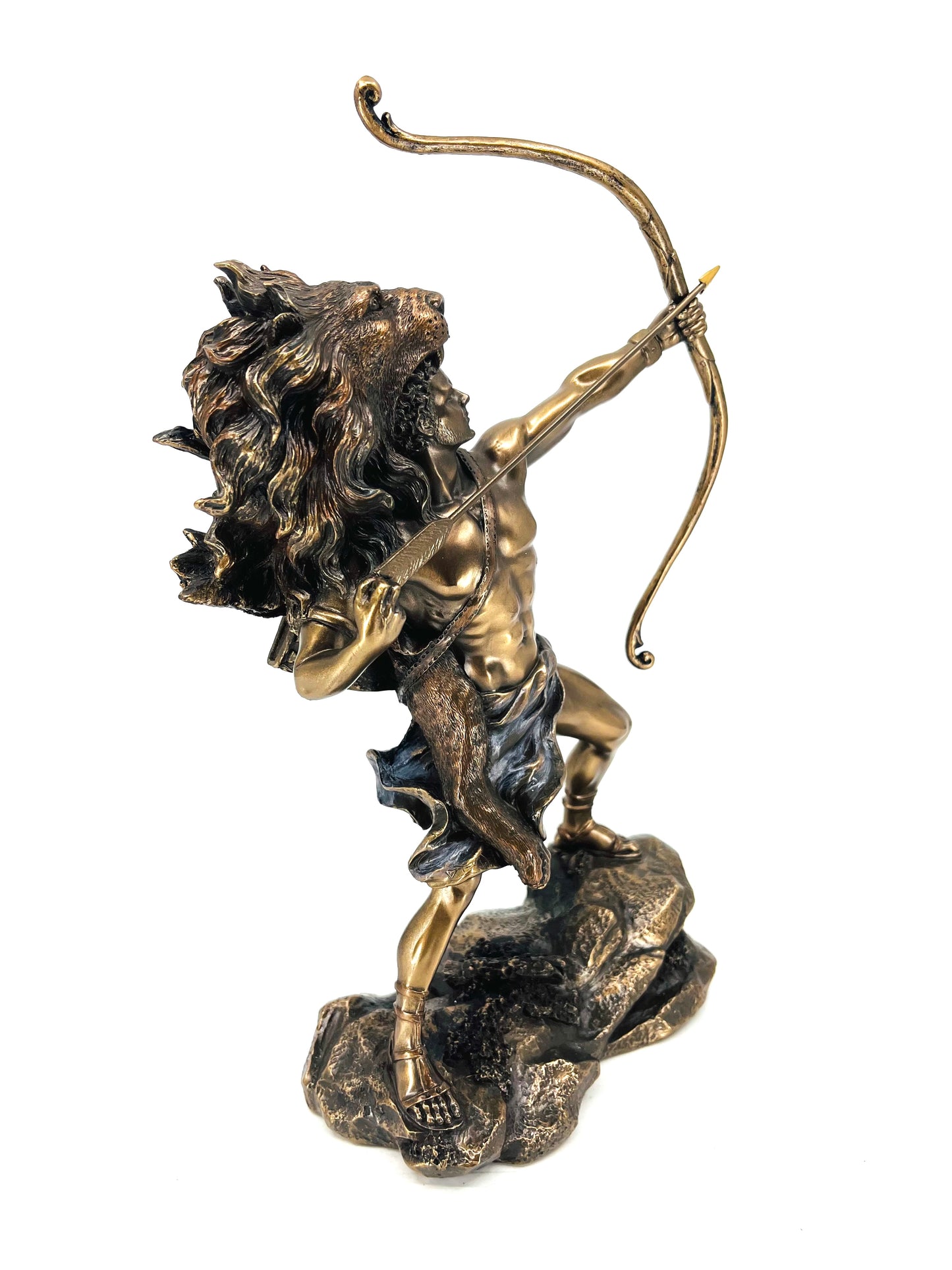 Veronese Design Herkül Bronz Kaplama Mitolojik Biblo – WU73237A4