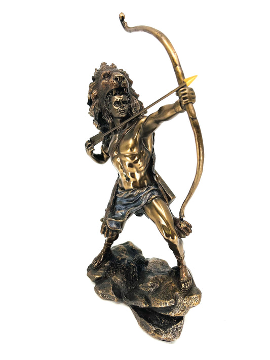 Veronese Design Herkül Bronz Kaplama Mitolojik Biblo – WU73237A4