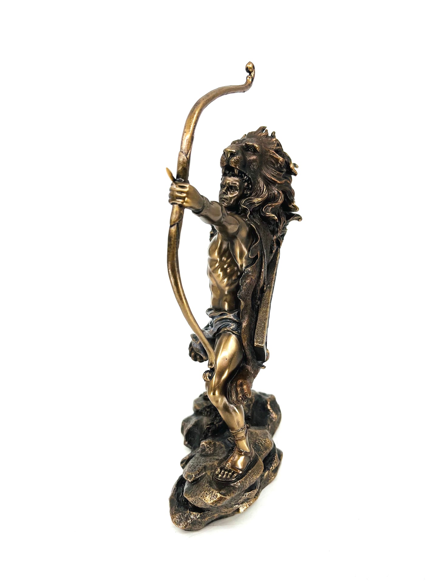 Veronese Design Herkül Bronz Kaplama Mitolojik Biblo – WU73237A4