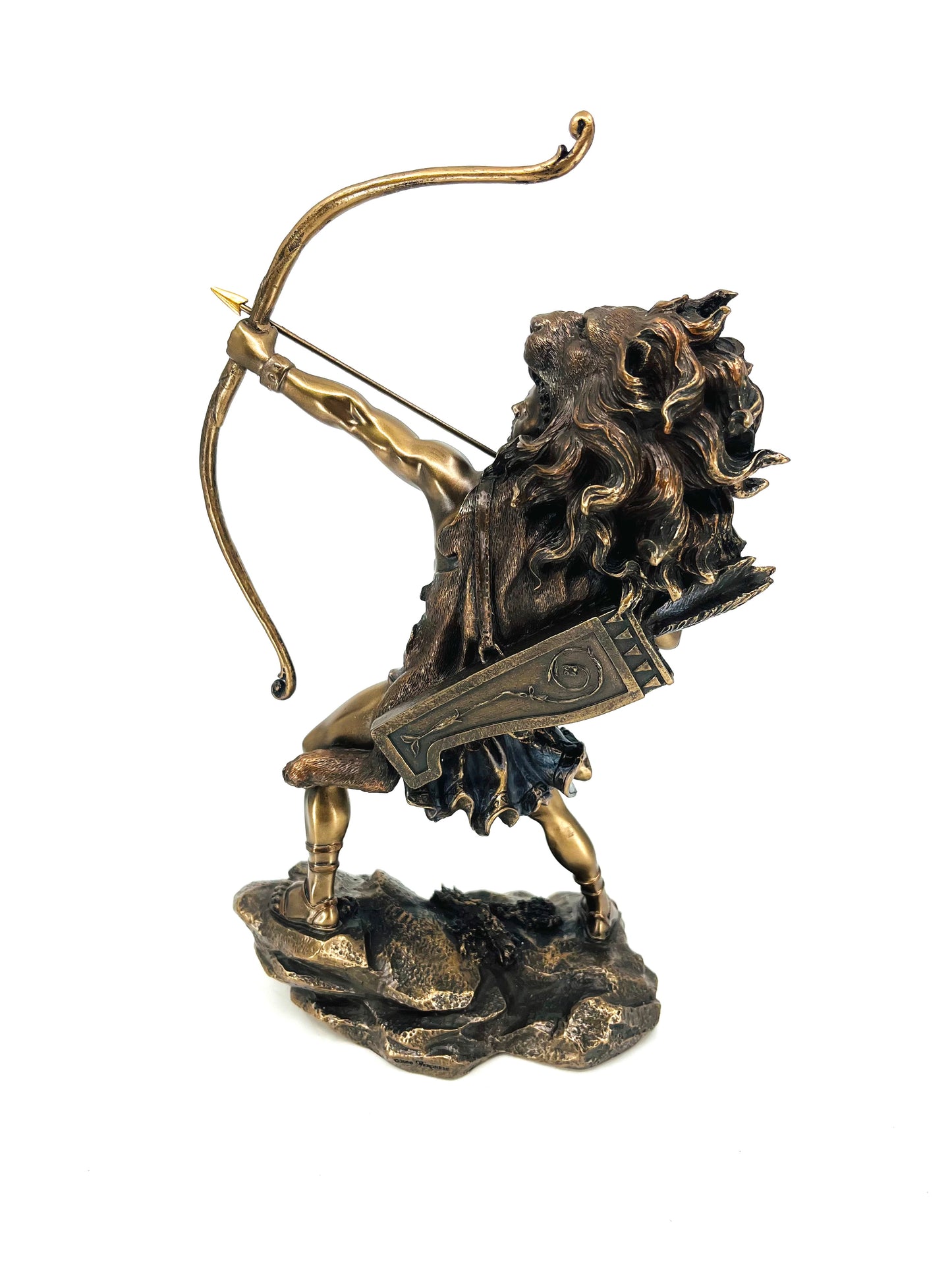 Veronese Design Herkül Bronz Kaplama Mitolojik Biblo – WU73237A4
