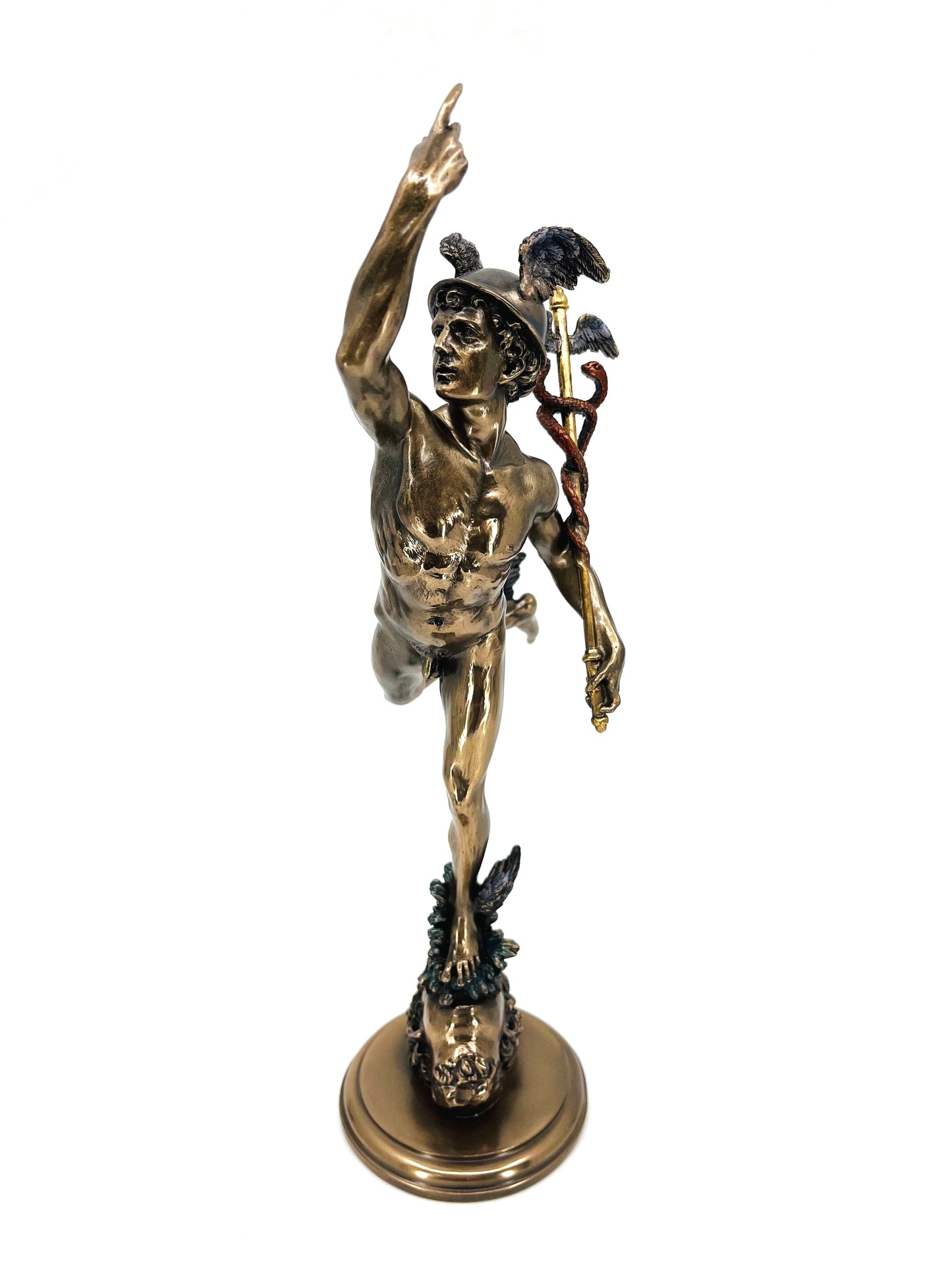 Veronese Design Hermes Ticaret ve Başarı Tanrısı Biblo – (WU75516A4)