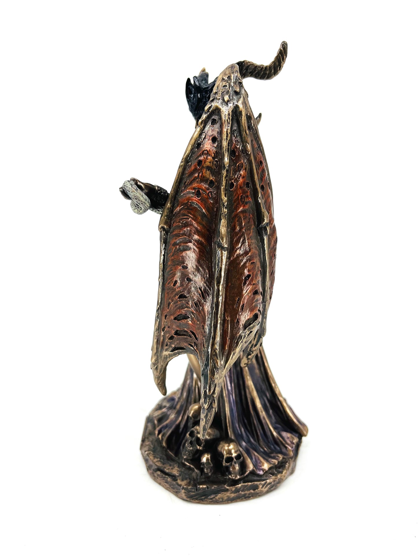 Veronese Design Lilith Gotik Mitoloji Bronz Kaplama Biblo – (WU77872A4)
