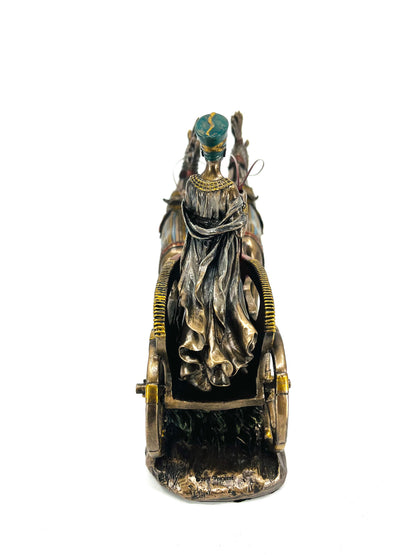 Veronese Design Nefertiti Antik Mısır Savaş Arabası Biblo – (WU77489A4)