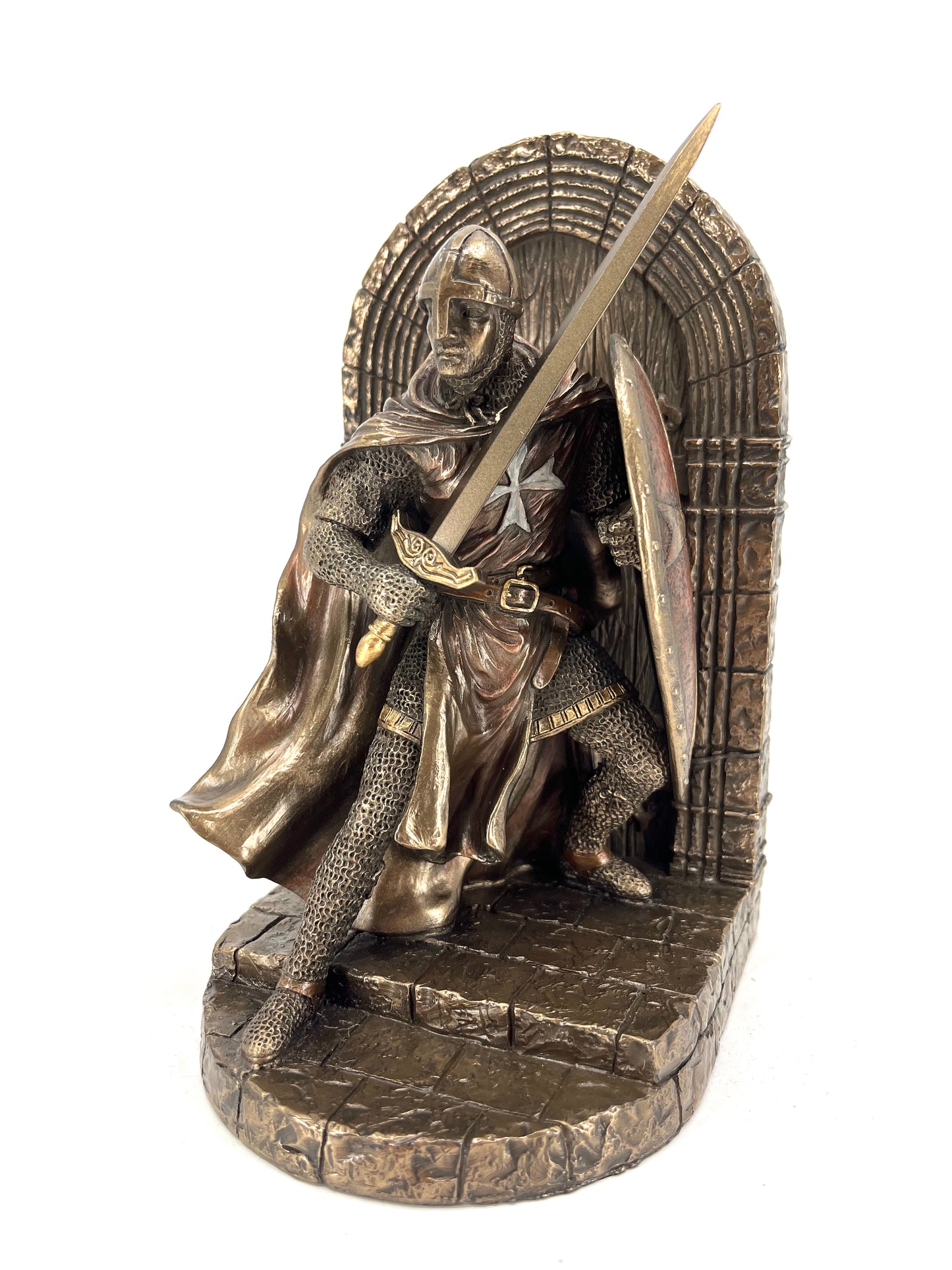 Veronese Design Şövalye Bronz Kitap Stoperi – (WU76973A4)