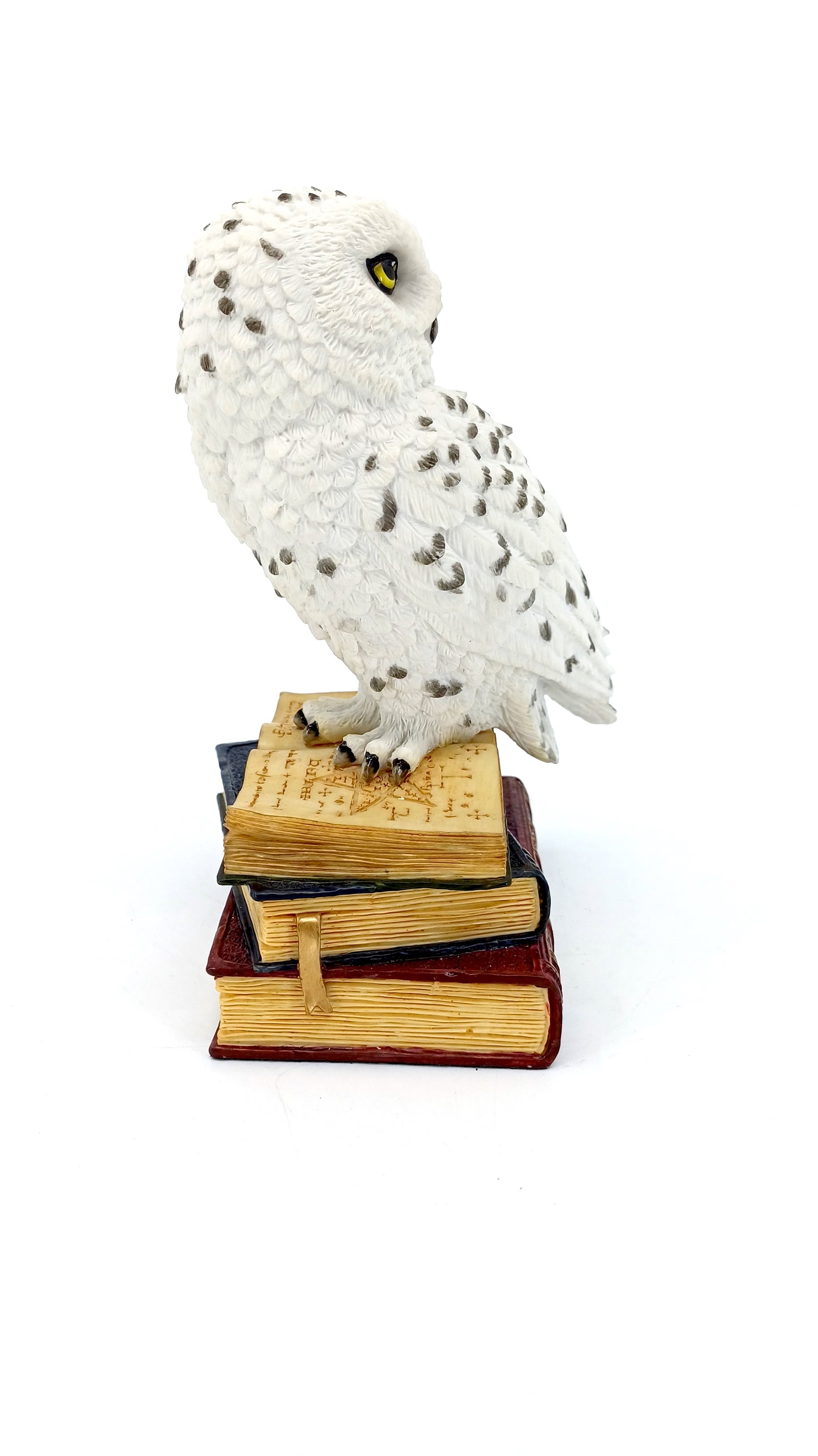 Veronese Kitap Üstünde Kar Baykuşu Biblo 17,5 cm | WU78178AA