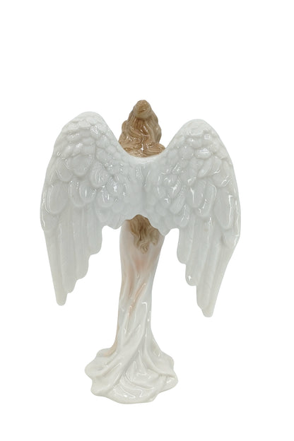 Veronese Güvercin Tutan Koruyucu Melek Porselen Biblo – AP20206AA