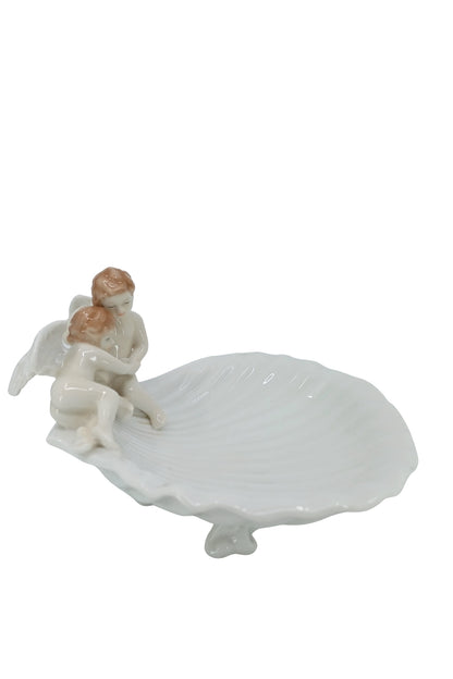 Veronese Porselen Melek Figürlü Dekoratif Takı Tabağı - AP20109AA