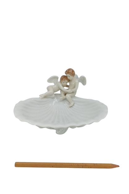 Veronese Porselen Melek Figürlü Dekoratif Takı Tabağı - AP20109AA