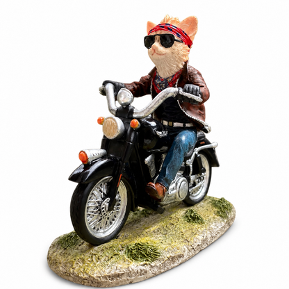 Veronese Motosikletli Motorcu Kedi Biblosu | WU78442AA