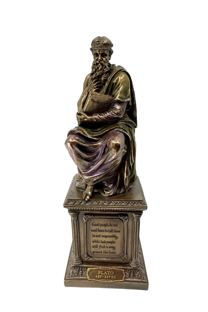 Veronese Platon Biblo Bronz Kaplama – WU75525V4
