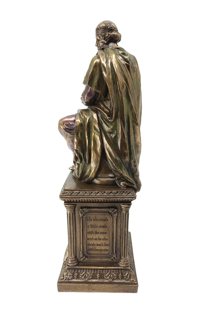 Veronese Platon Biblo Bronz Kaplama – WU75525V4