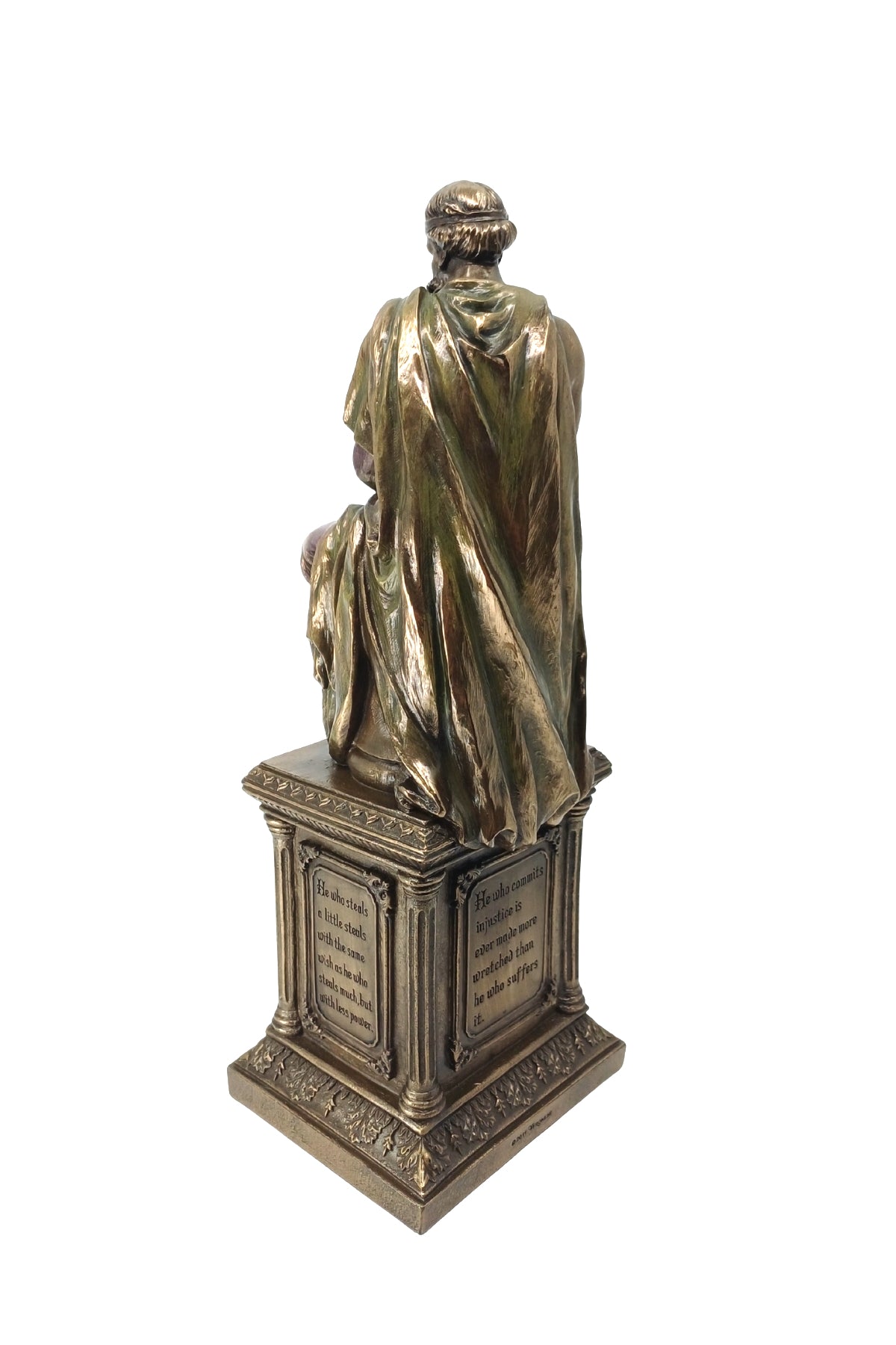 Veronese Platon Biblo Bronz Kaplama – WU75525V4