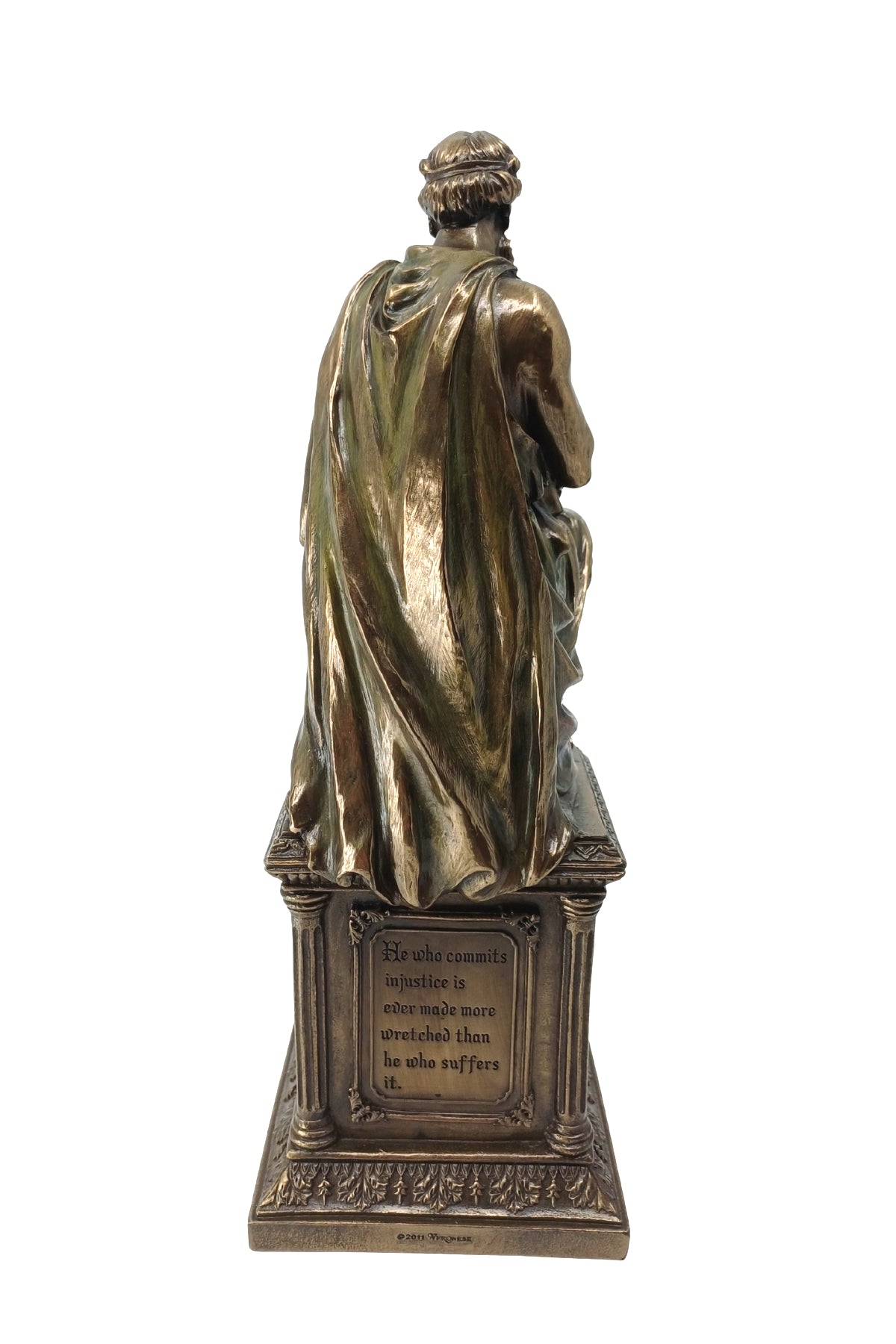 Veronese Platon Biblo Bronz Kaplama – WU75525V4