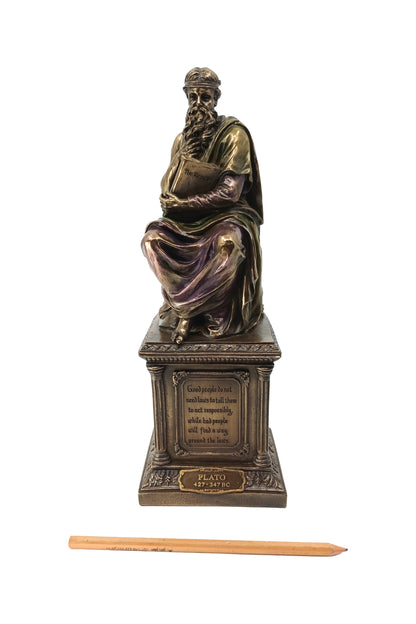 Veronese Platon Biblo Bronz Kaplama – WU75525V4