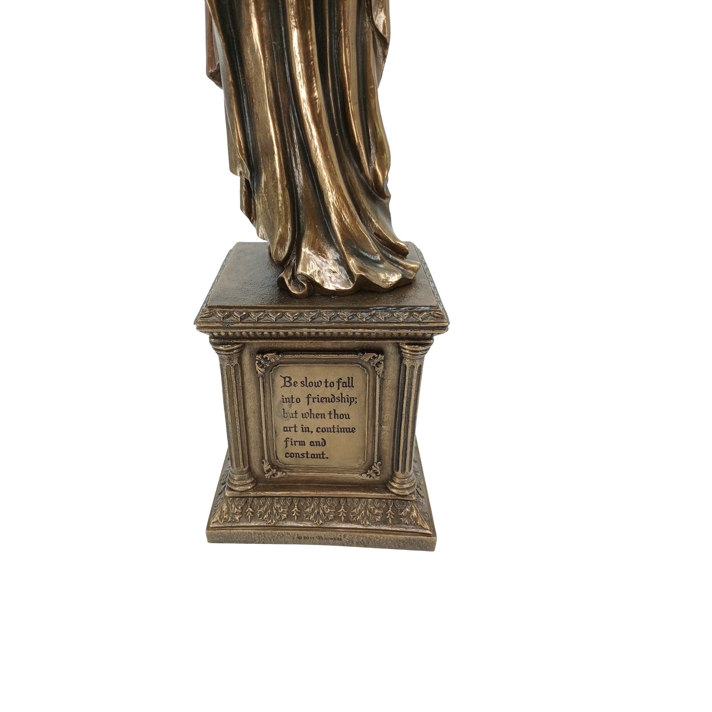 Veronese Sokrates Biblo Bronz Kaplama - WU75534V4