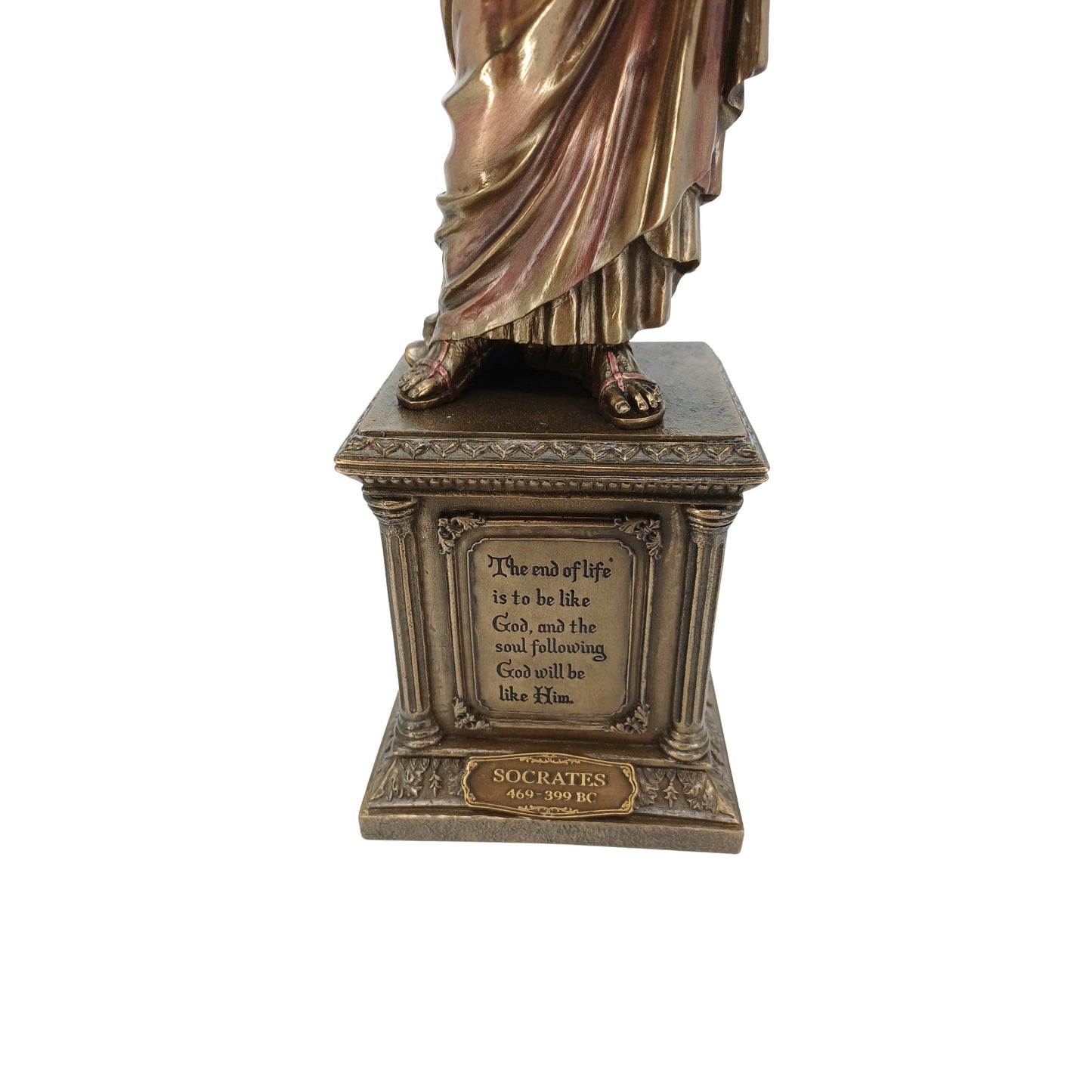 Veronese Sokrates Biblo Bronz Kaplama - WU75534V4