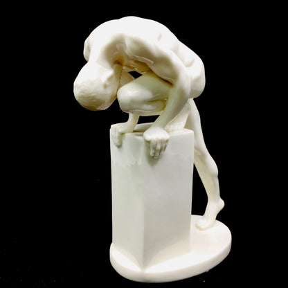 Kaslı Sportif Nü Erkek Porselen Biblo - Veronese Design