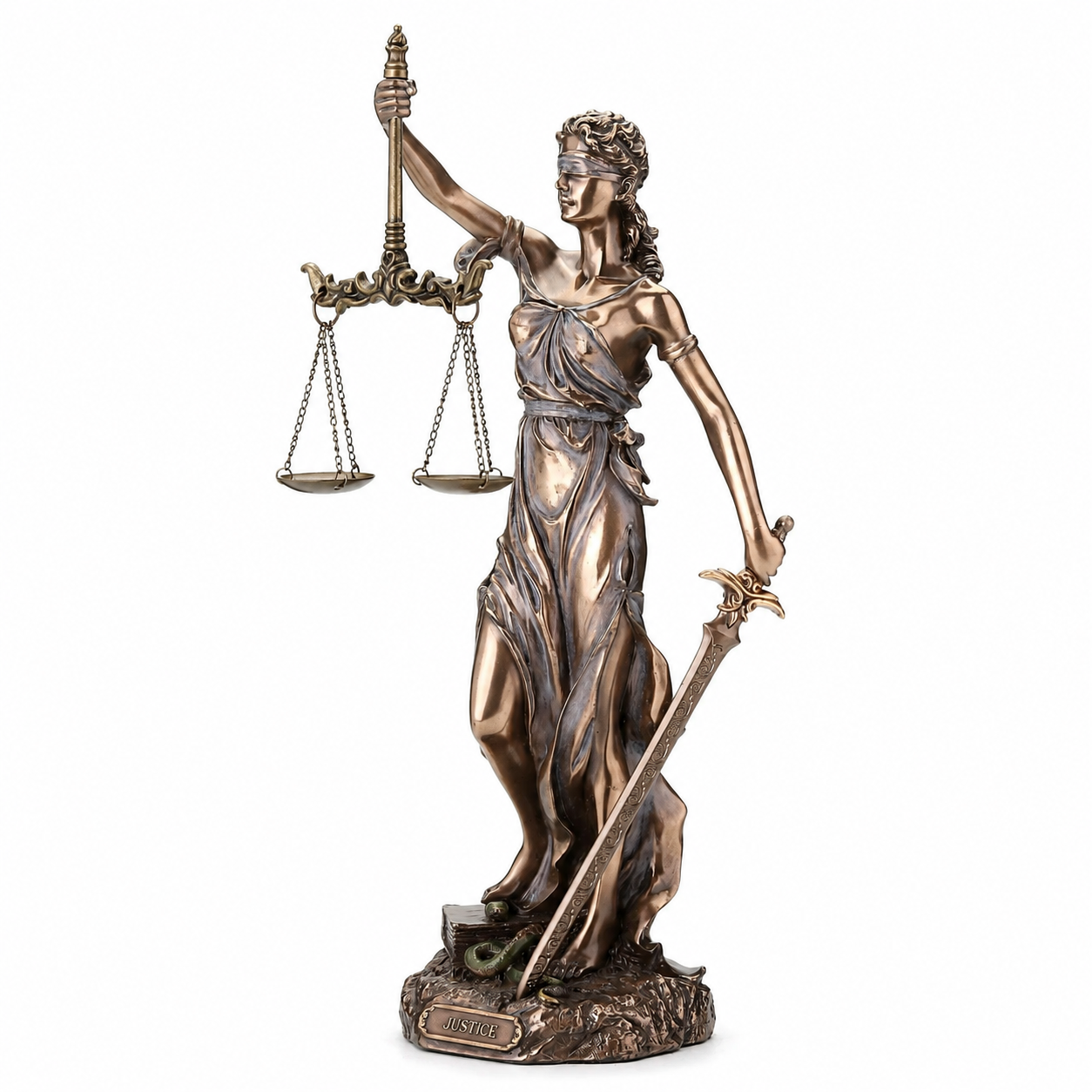 Veronese Themis Adalet Tanrıçası Bronz Kaplama Biblo | WU76457A4