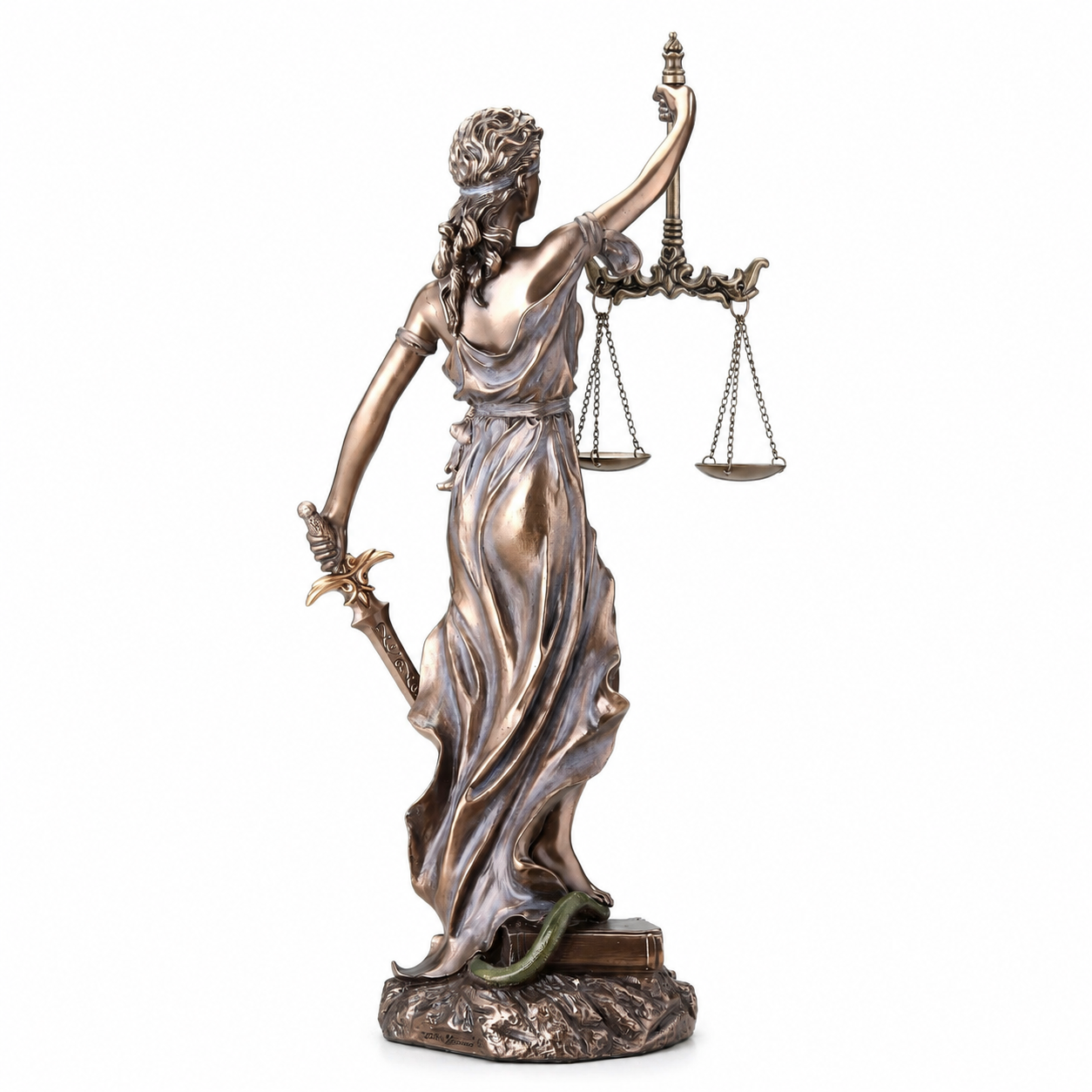 Veronese Themis Adalet Tanrıçası Bronz Kaplama Biblo | WU76457A4