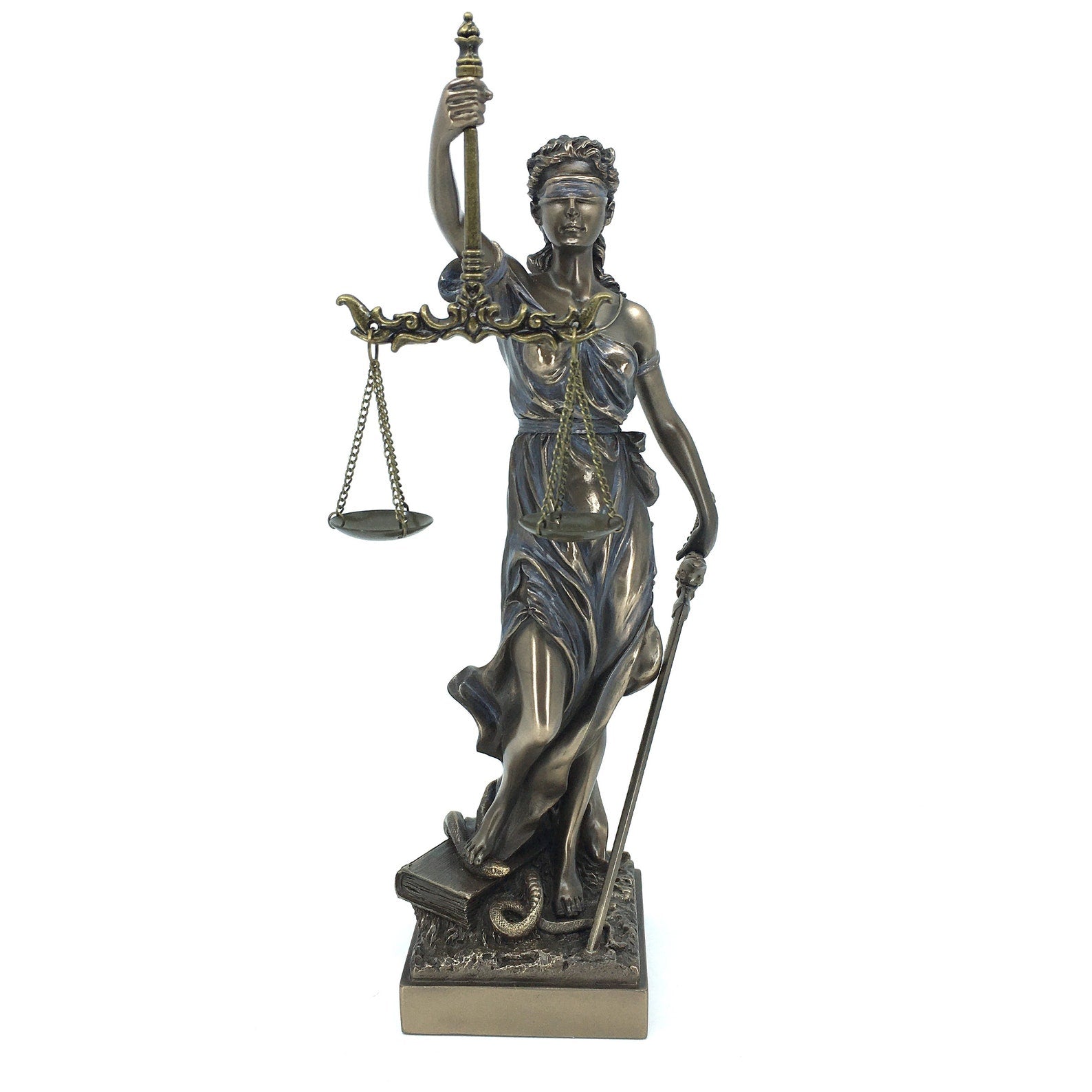 Large Size Tall Goddess of Justice Themis Statue