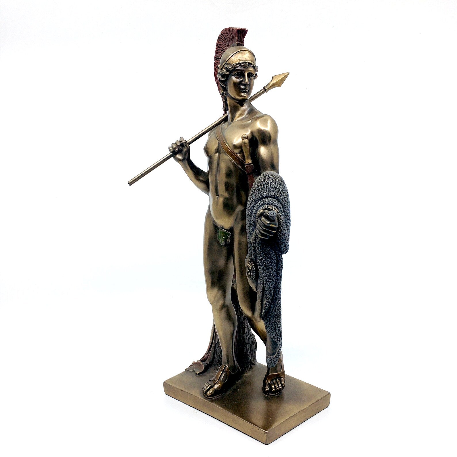 Mythological Warrior Jason Figurine with the Golden Fleece
