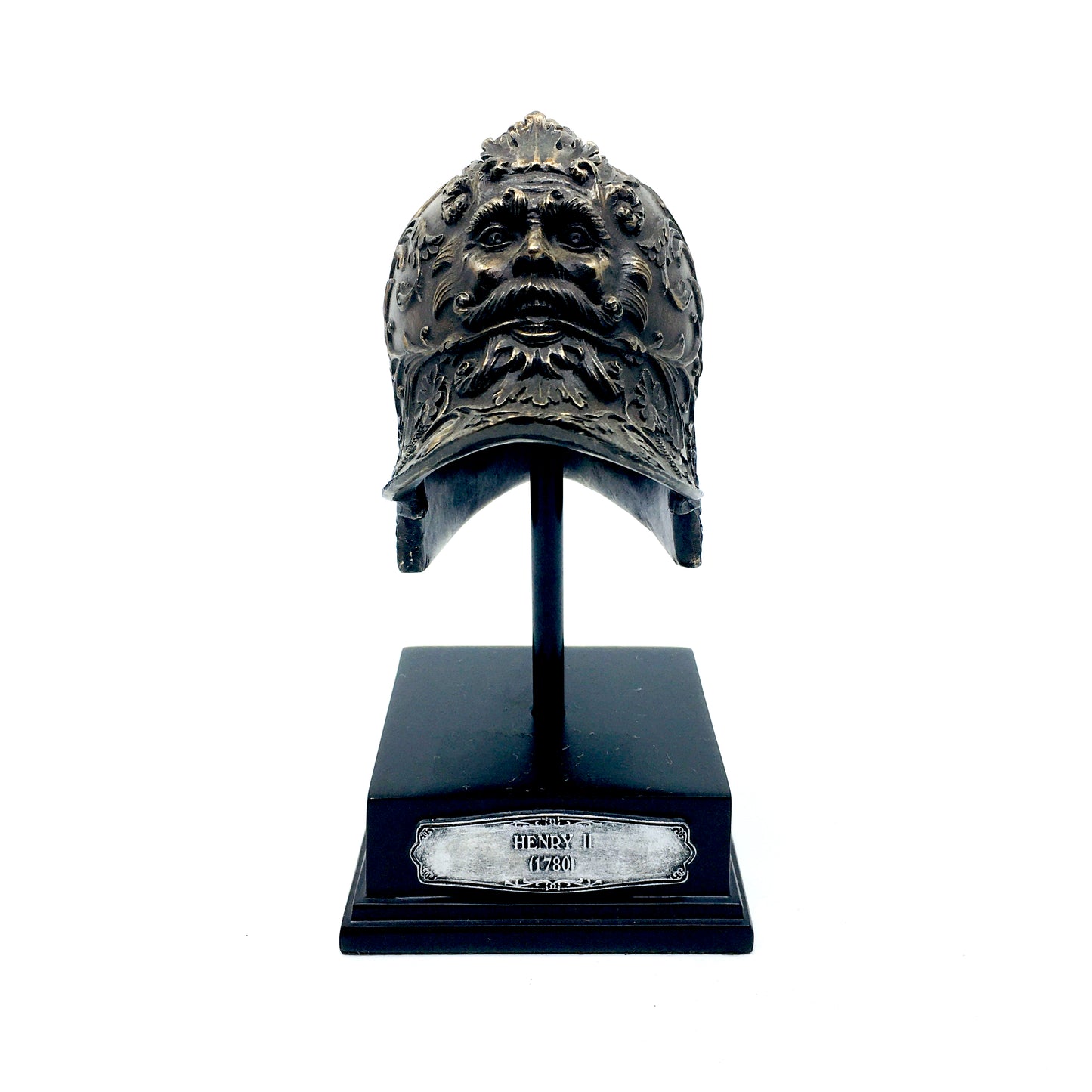 King of Britain II. Henry Helmet Figurine